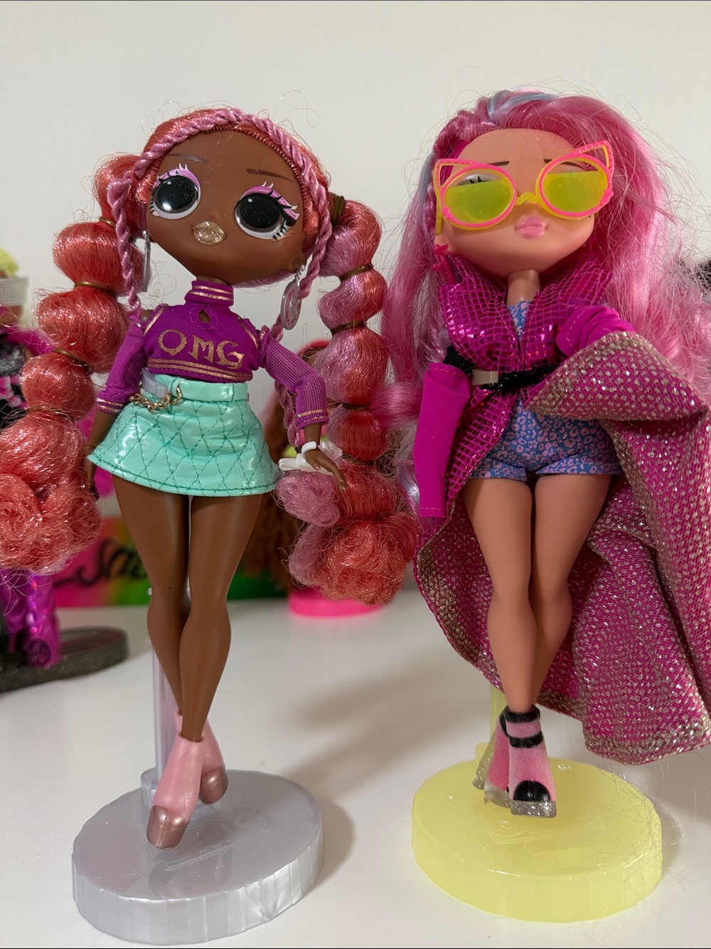 L.O.L. Surprise! Pink & Mint Fashion Doll Duo with Trendy Accessories